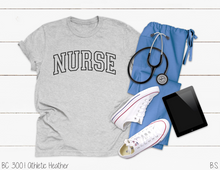 Load image into Gallery viewer, Nurse Arched Outline Puff #BS5505