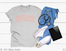 Load image into Gallery viewer, Nurse Arched Outline Puff #BS5505