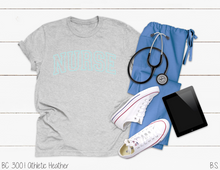 Load image into Gallery viewer, Nurse Arched Outline Puff #BS5505