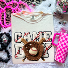 Load image into Gallery viewer, Baseball Faux Yarn Game Day #BS8935