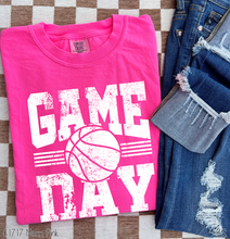 Load image into Gallery viewer, Basketball Game Day Distressed #BS8765 *11/23 PRINTS ON ORDER & EXTRAS POSTED FOR PURCHASE BEFORE ARRIVAL