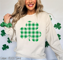 Load image into Gallery viewer, Buffalo Plaid Clover #BS1213
