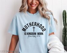 Load image into Gallery viewer, Coquette Motherhood Is Kingdom Work #BS7960