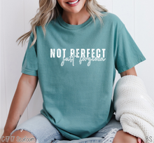 Load image into Gallery viewer, Distressed Not Perfect Just Forgiven #BS7421