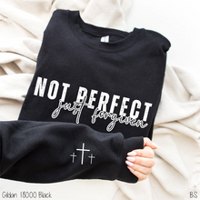 Load image into Gallery viewer, Distressed Not Perfect Just Forgiven #BS7421