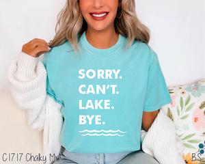 Lake Sorry Can't Bye Exclusive #BS6792