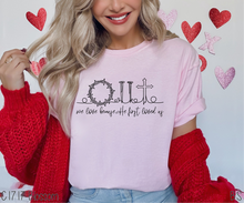 Load image into Gallery viewer, Line Art We Love Because He First Loved #BS8821 *1/11 PRINTS ON ORDER & POSTED FOR PURCHASE BEFORE ARRIVAL