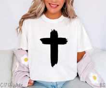 Load image into Gallery viewer, Black Puff Cross #BS6505