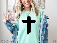 Load image into Gallery viewer, Black Puff Cross #BS6505