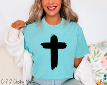 Load image into Gallery viewer, Black Puff Cross #BS6505