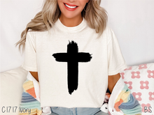 Load image into Gallery viewer, Black Puff Cross #BS6505