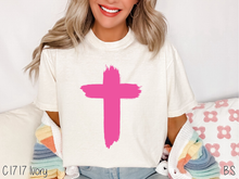 Load image into Gallery viewer, Pink Puff Cross #BS6504