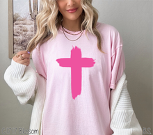 Load image into Gallery viewer, Pink Puff Cross #BS6504
