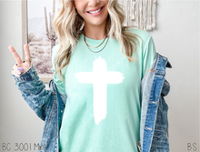 Load image into Gallery viewer, White Puff Cross #BS6506