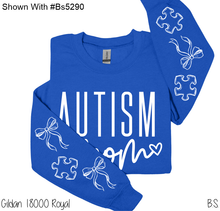 Load image into Gallery viewer, Puzzle Bow Autism Collage #BS9015 *PREORDER CLOSING SUNDAY 3/8 @ MIDNIGHT CST