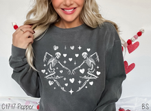 Load image into Gallery viewer, Skeleton Dancing Couple Valentines #BS8823 *1/11 PRINTS ON ORDER & POSTED FOR PURCHASE BEFORE ARRIVAL