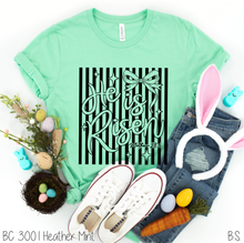 Load image into Gallery viewer, Stripped Coquette He Is Risen #BS8998 *PREORDER CLOSING SUNDAY 3/1 @ MIDNIGHT CST