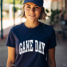 Load image into Gallery viewer, White Arched Distressed Game Day #BS9033
