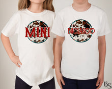 Load image into Gallery viewer, Mama, Mini & Buckaroo Cowhide Family Set #BS1169-71