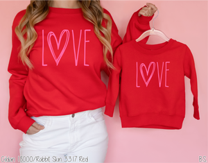 Pink Love With Heart Exclusive #BS2614