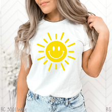Load image into Gallery viewer, Exclusive Sun Smiley Face Puff #BS5453