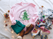 Load image into Gallery viewer, Watercolor Merry And Bright Christmas Tree #BS980