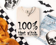Load image into Gallery viewer, 100% That Witch #BS8424 *8/24 PRINTS ON ORDER AND EXTRAS POSTED FOR PURCHASE BEFORE ARRIVAL
