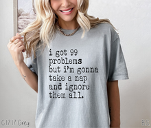 Load image into Gallery viewer, 99 Problems But Napping #BS8375
