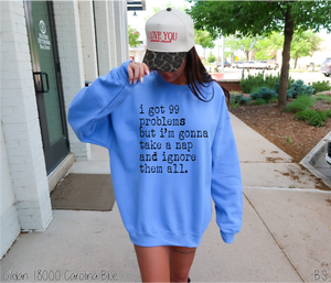 99 Problems But Napping #BS8375