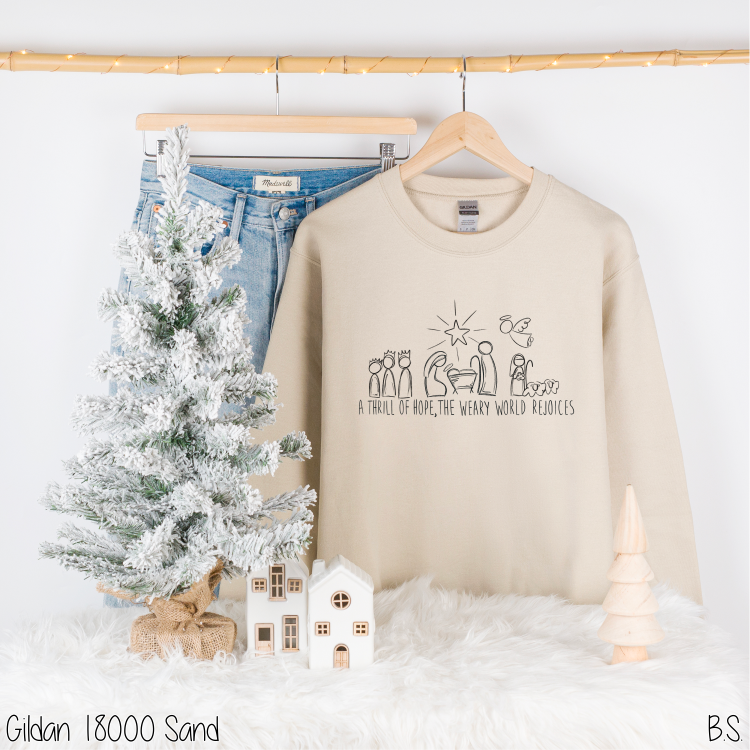 A Thrill Of Hope One Color #BS2492