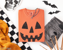 Load image into Gallery viewer, Adult Distressed Pumpkin Face #BS8381

