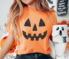 Load image into Gallery viewer, Adult Distressed Pumpkin Face #BS8381
