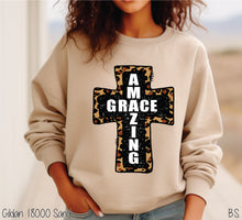 Load image into Gallery viewer, Amazing Grace Leopard Cross *P53
