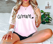 Load image into Gallery viewer, Amen Doodle With Heart #BS8027
