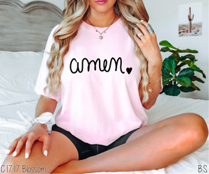 Amen Doodle With Heart #BS8027