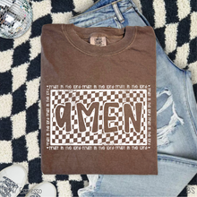 Load image into Gallery viewer, Amen Checkered Background #BS7680
