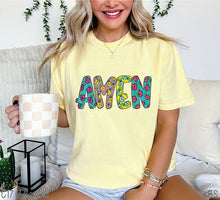 Load image into Gallery viewer, Amen Floral Letters #BS1576
