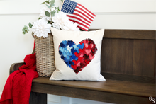 Load image into Gallery viewer, Americana Brushstroke Heart #BS8020
