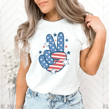 Load image into Gallery viewer, Americana Peace Hand Sign #BS5605
