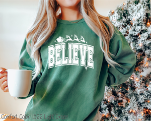 Arched Believe With Sleigh #BS6196