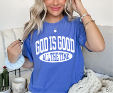 Load image into Gallery viewer, White Arched Distressed God Is Good #BS9327 *PREORDER CLOSING SUNDAY 8/16 @ MIDNIGHT CST
