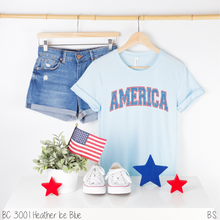 Load image into Gallery viewer, Arched Distressed Varsity America #BS5498
