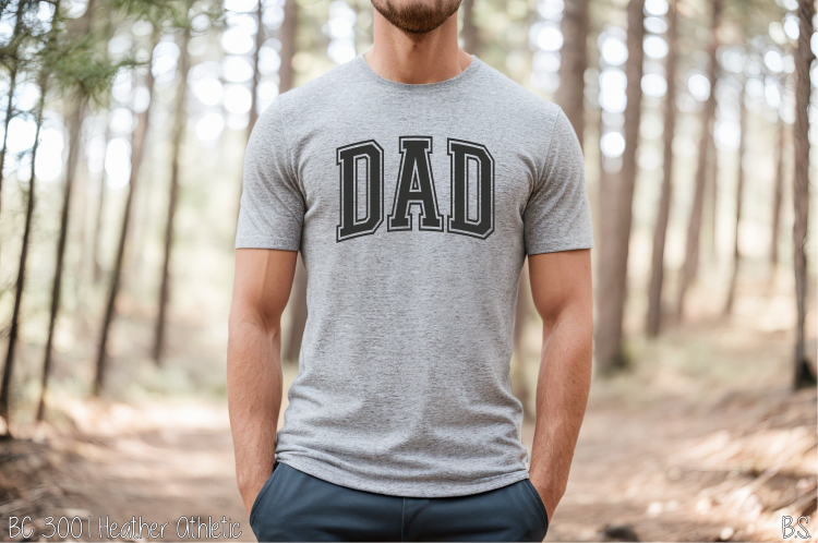 Arched Varsity Dad #BS5546