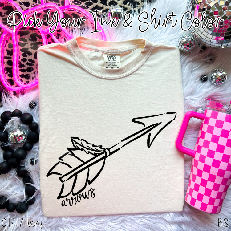 Arrows Doodle Mascot Custom Order