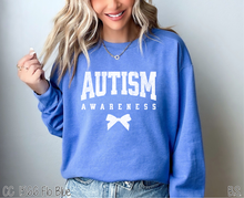 Load image into Gallery viewer, Autism Awareness One Color Bow #BS7859
