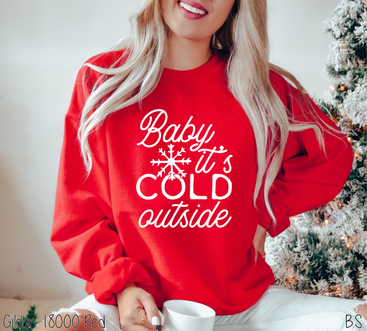 Baby It's Cold Outside Snowflake #BS6170