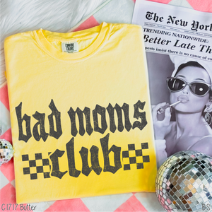 Bad Moms Club Checkered #BS8203