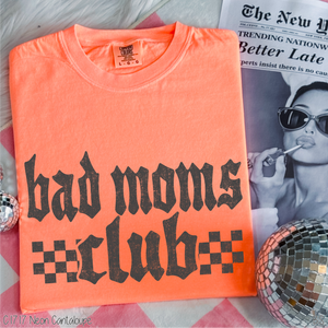 Bad Moms Club Checkered #BS8203
