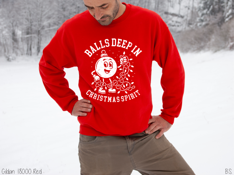 Balls Deep In Christmas Spirit #BS8758 *PREORDER CLOSING SUNDAY 11/23 @ MIDNIGHT CST