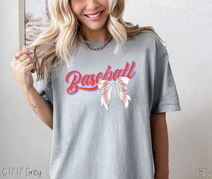 Baseball Coquette Bow #BS6662